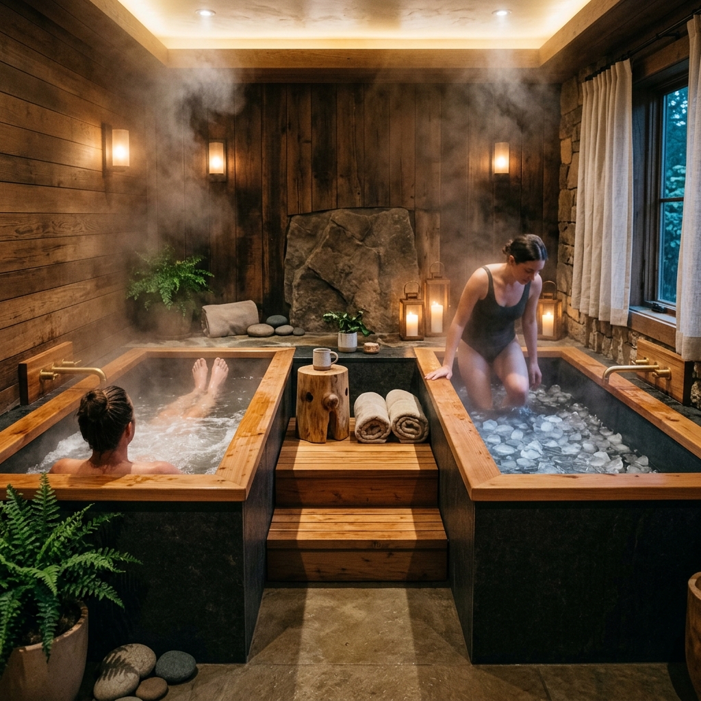 Contrast Hydrotherapy Session